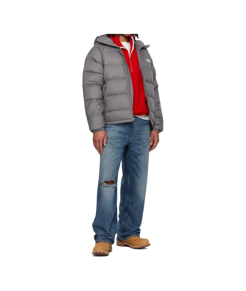 Hooded Zip-Fastening Coat
