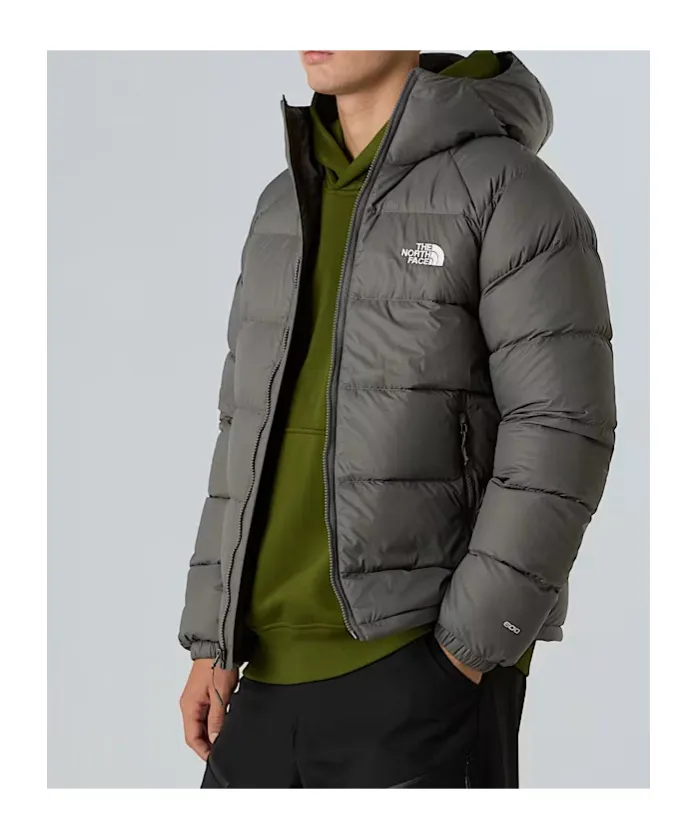Hooded Zip-Fastening Coat