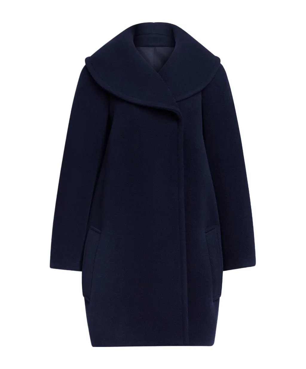 Wool Caban Coat