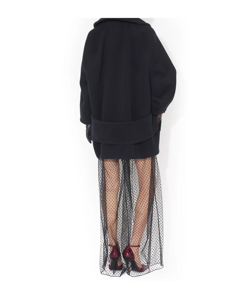 Wool Caban Coat