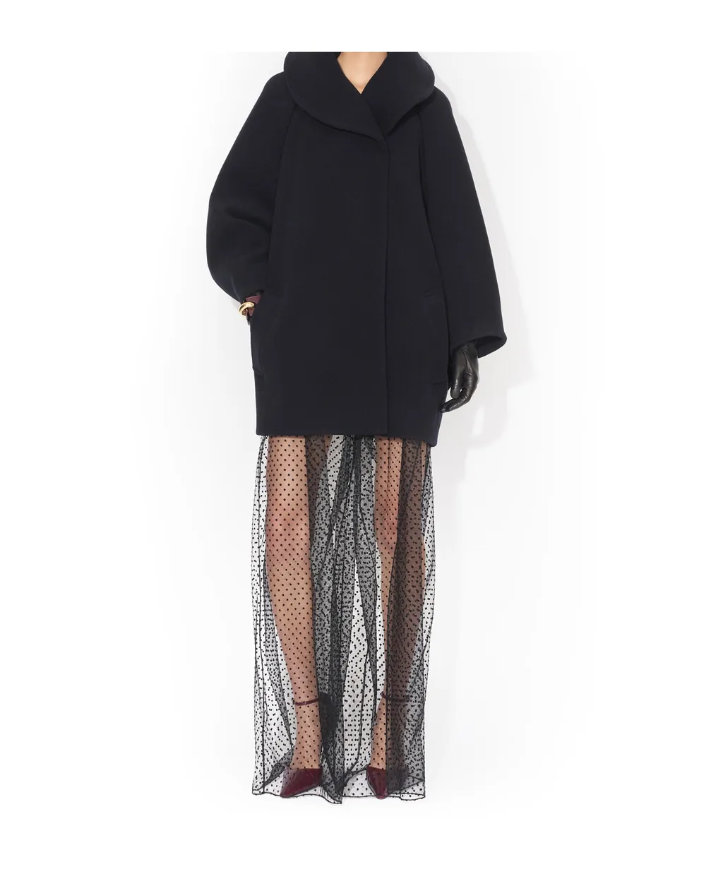 Wool Caban Coat