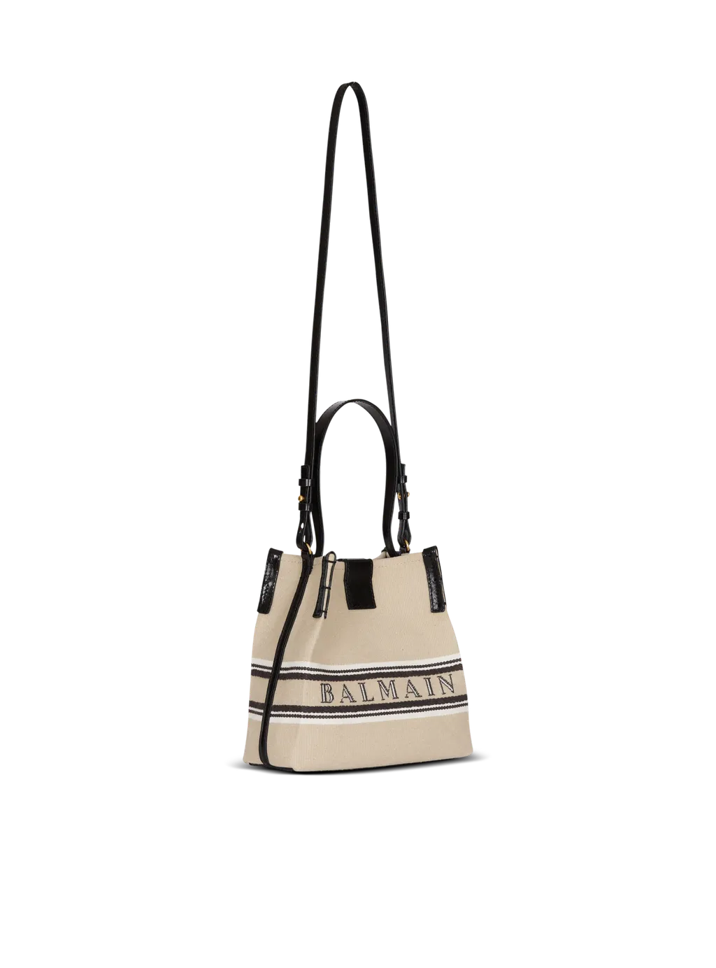 Release Bucket Bag In Canvas And Calfskin