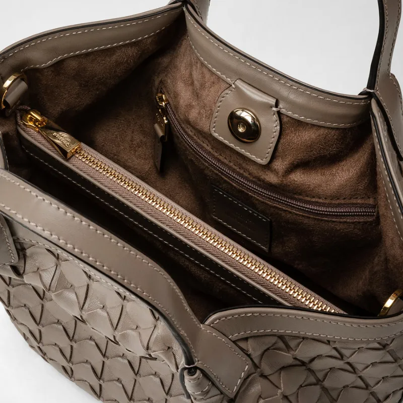 Serapian Mini Secret Mosaico Top Handle Bag