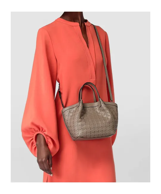 Serapian Mini Secret Mosaico Top Handle Bag