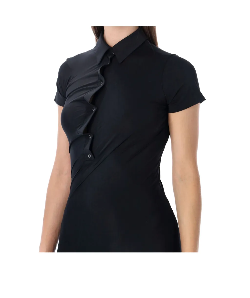Ottolinger Twisted Polo Shirt Dress