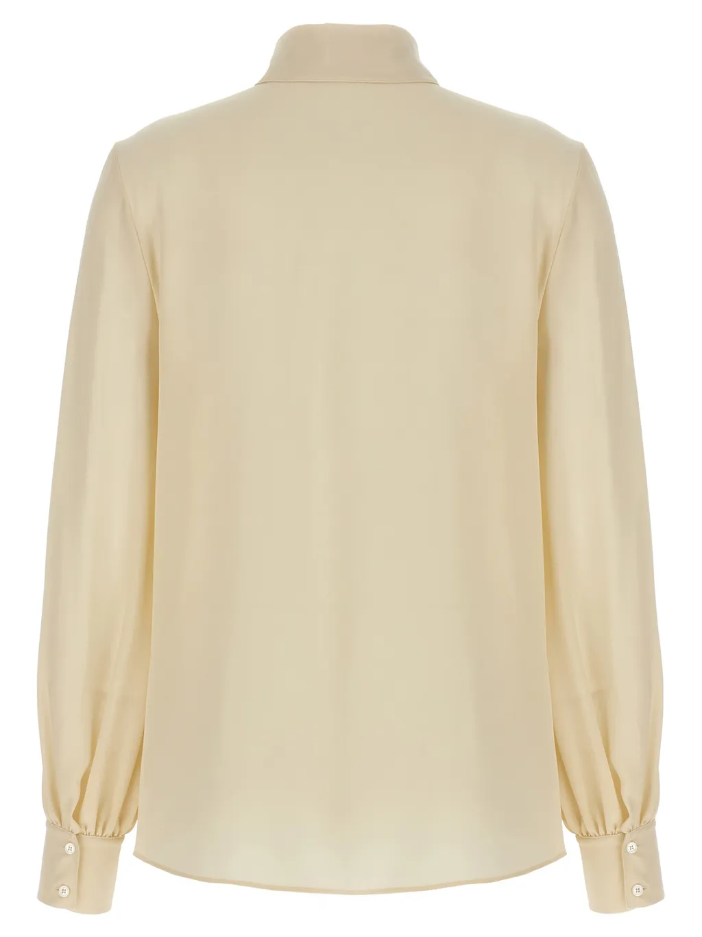 Valentino	Bow Detailed Button-Up Blouse