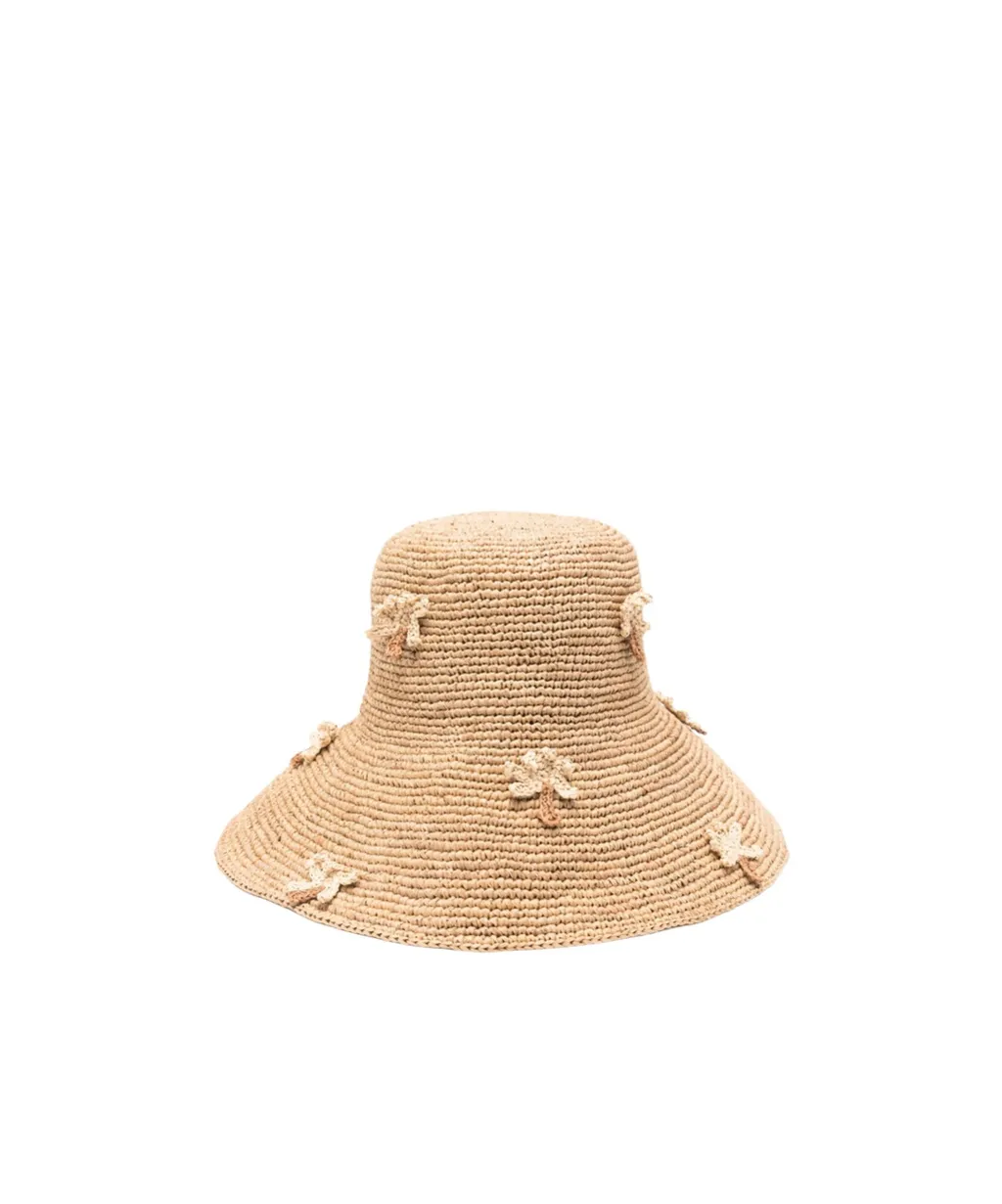 Palm-Applique Hat