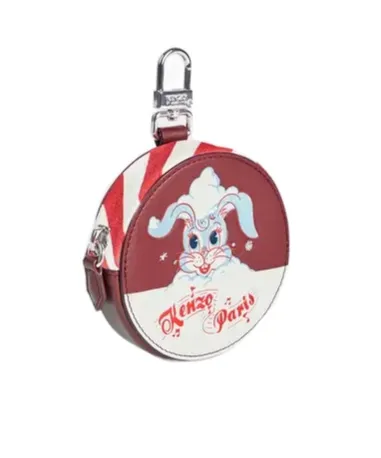 Coin Purse In Leather Kenzo Winter Holidays