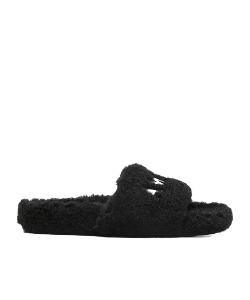 Round-Toe Flat Slippers