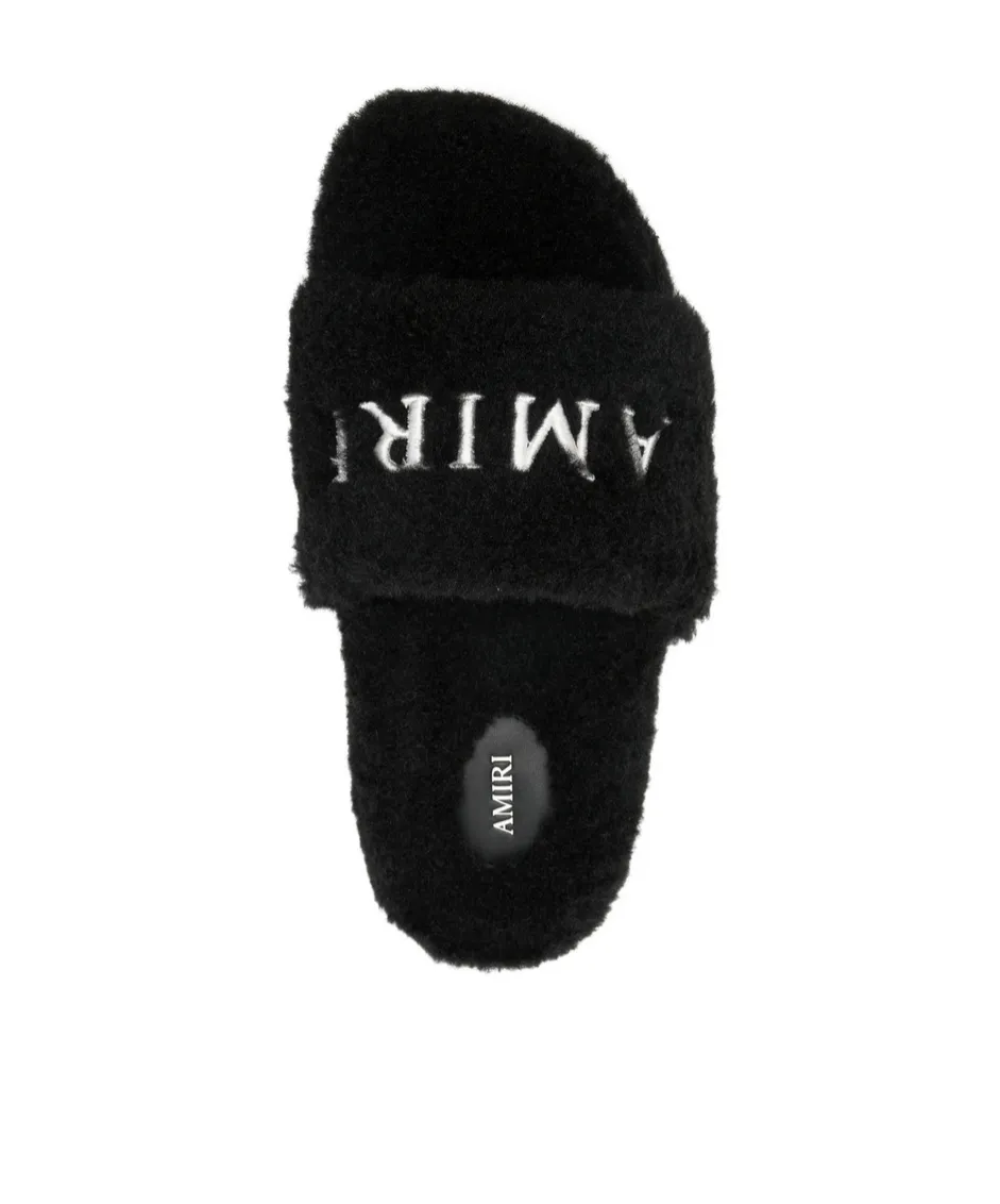 Round-Toe Flat Slippers