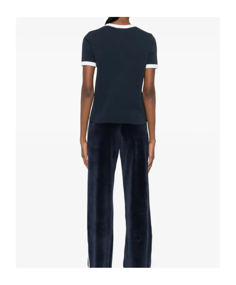 A.P.C. Crewneck Logo Embroidered T-Shirt