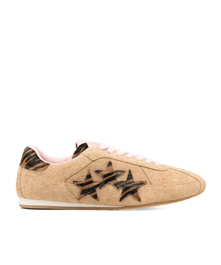 Amiri Zebra Pacific Flat Sneakers