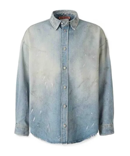 Long-Sleeved Denim Jacket