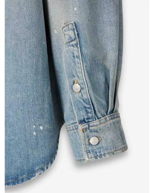 Long-Sleeved Denim Jacket