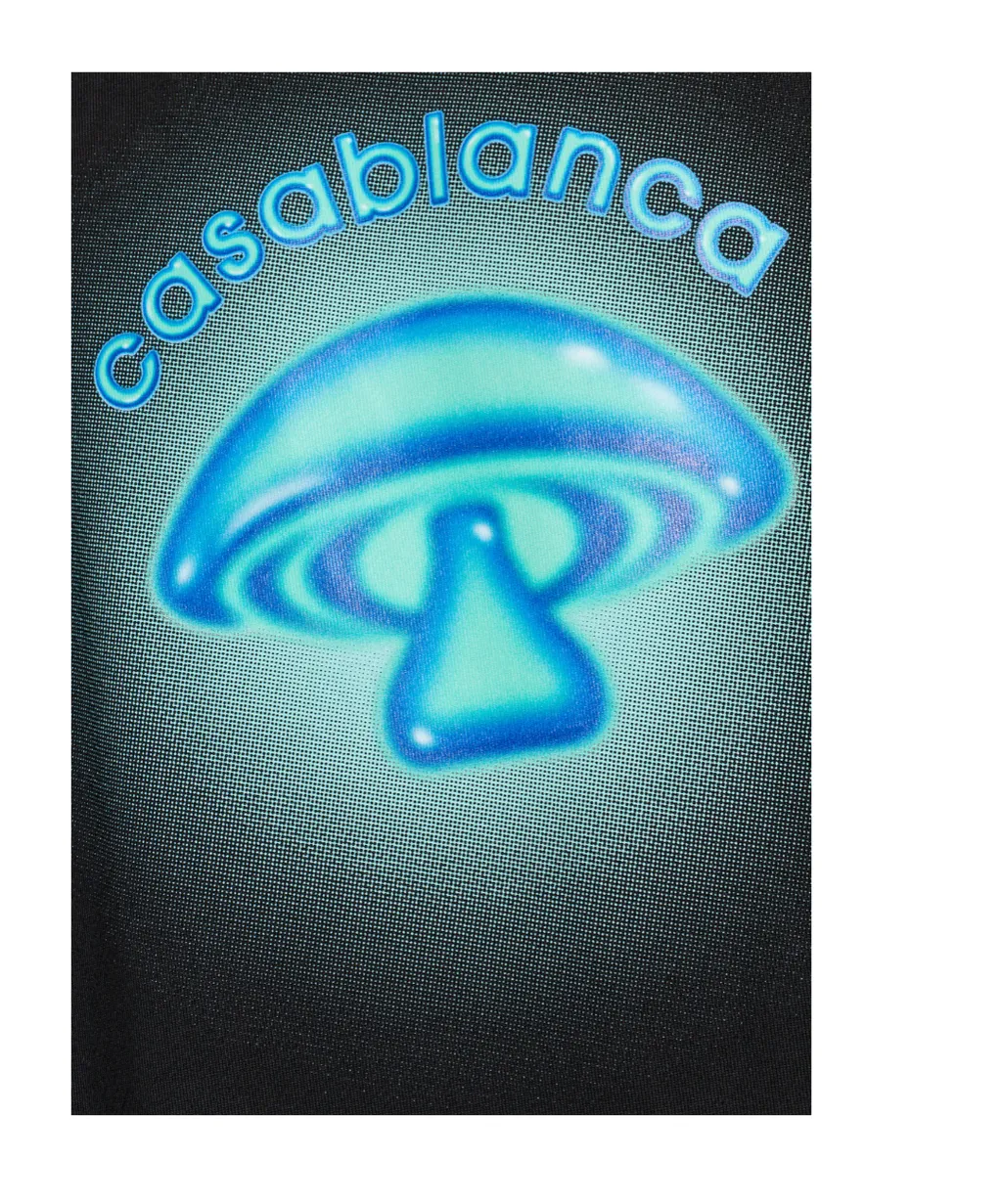Casablanca Mushroom Graphic T-Shirt