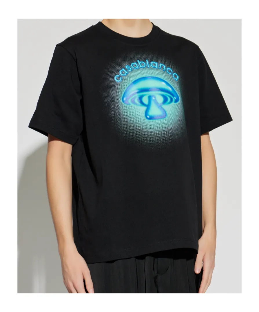 Casablanca Mushroom Graphic T-Shirt