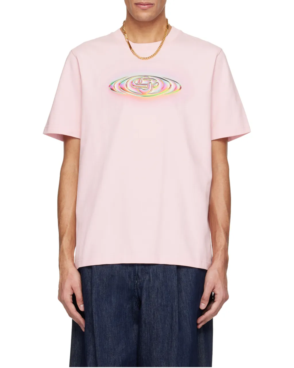 Glass Logo Short Sleeve T‑Shirt