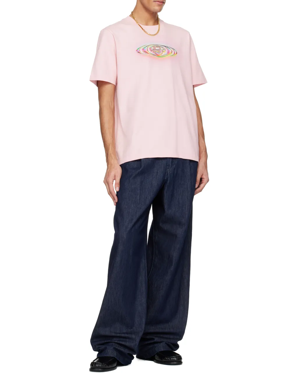 Glass Logo Short Sleeve T‑Shirt