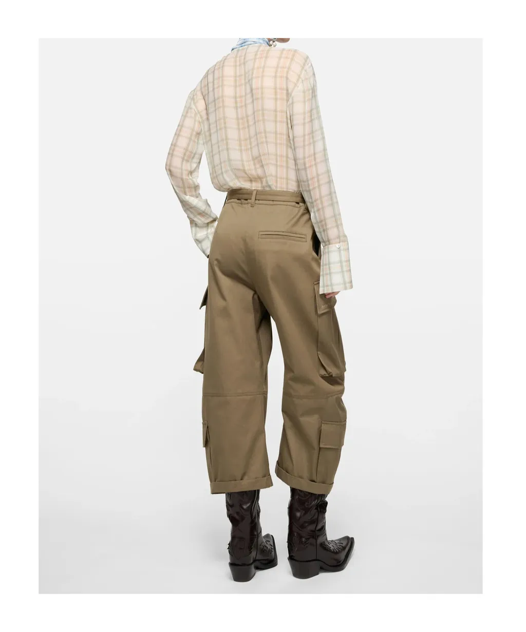 Cargo Belted Trousers