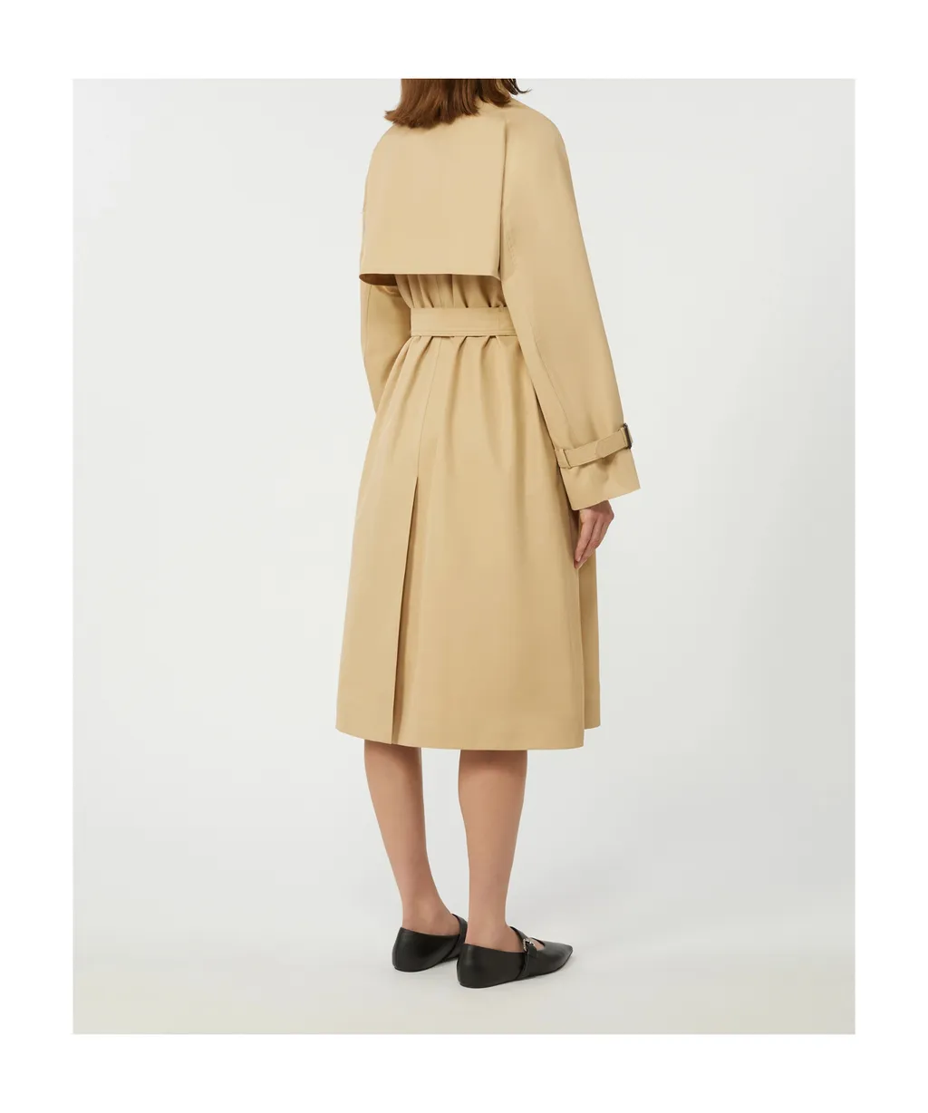 Long-Sleeved Trench Coat