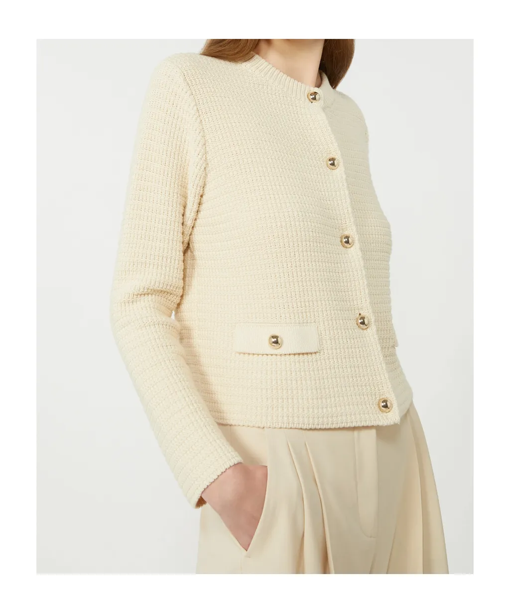 Short Cotton Cardigan