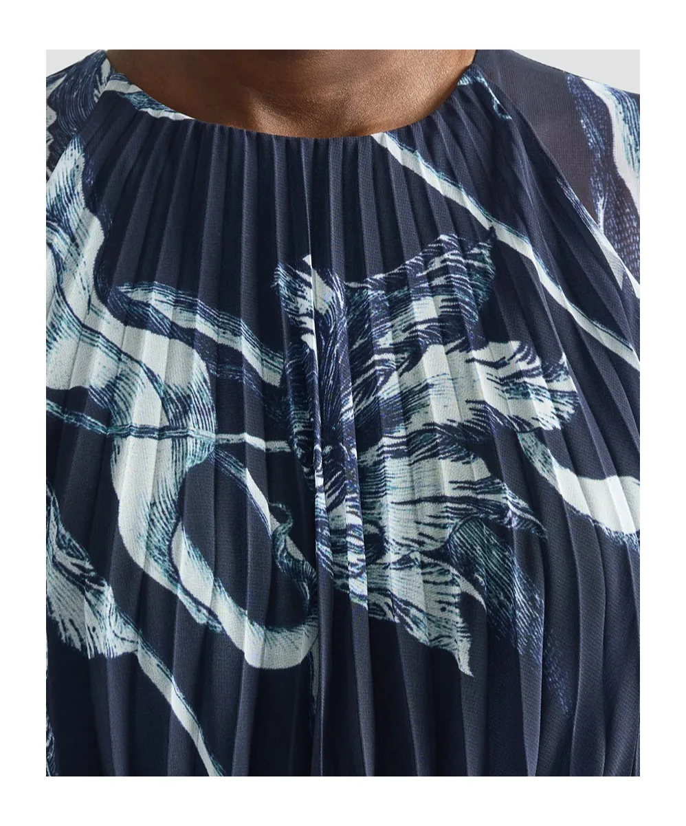 Long-Sleeved Formal Dress