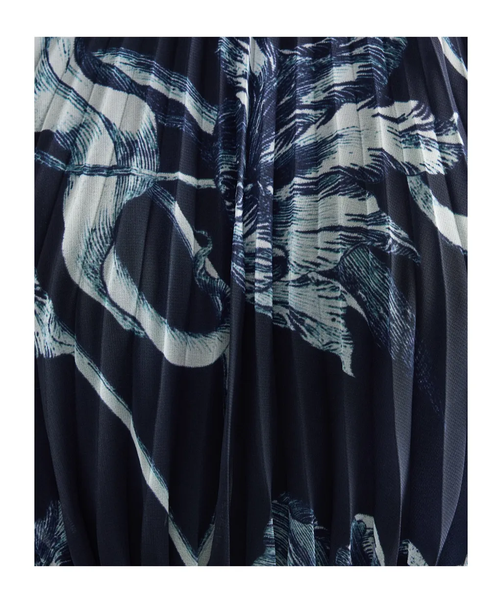 Long-Sleeved Formal Dress