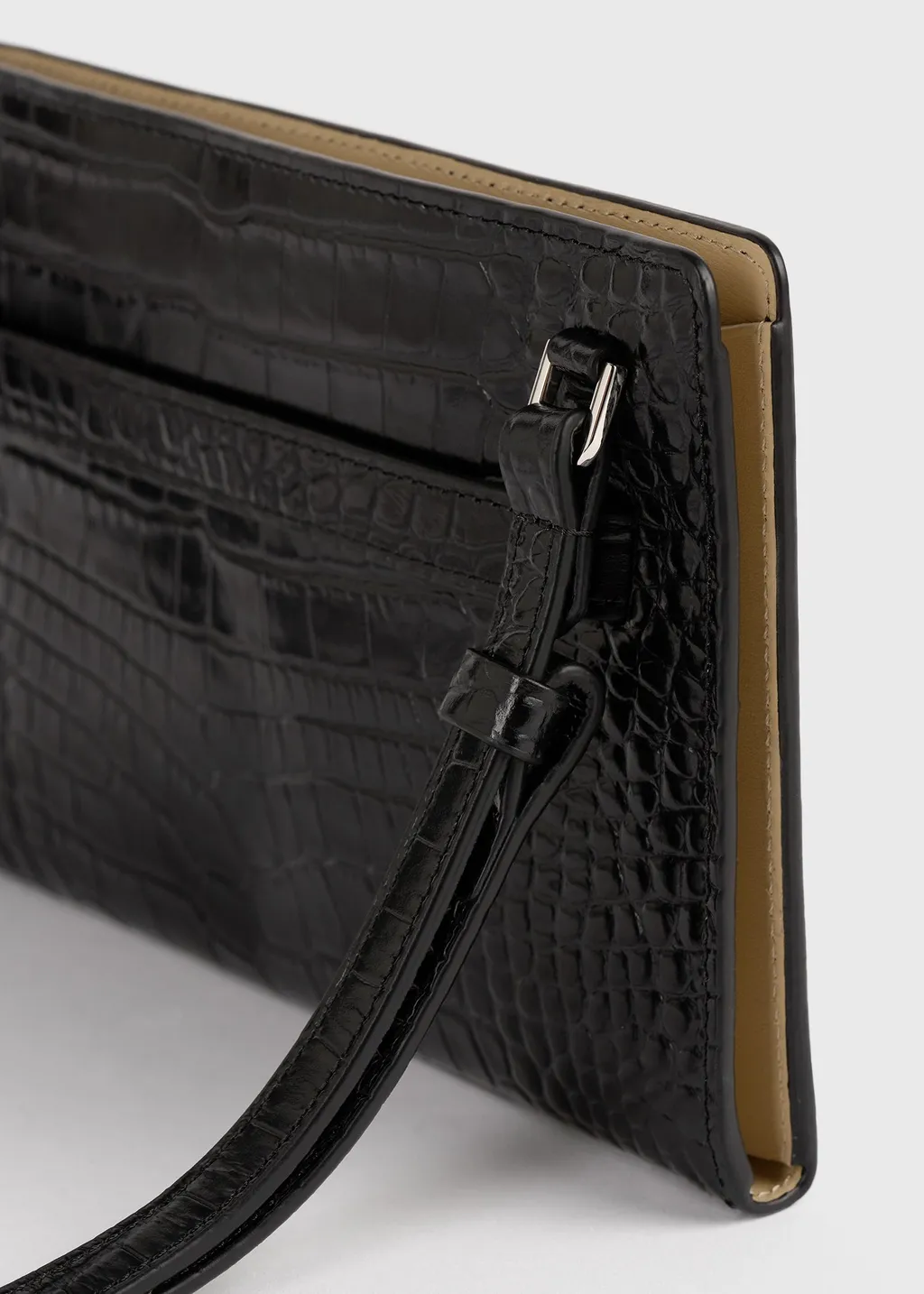 Totme Embossed Belted Crossbody Bag