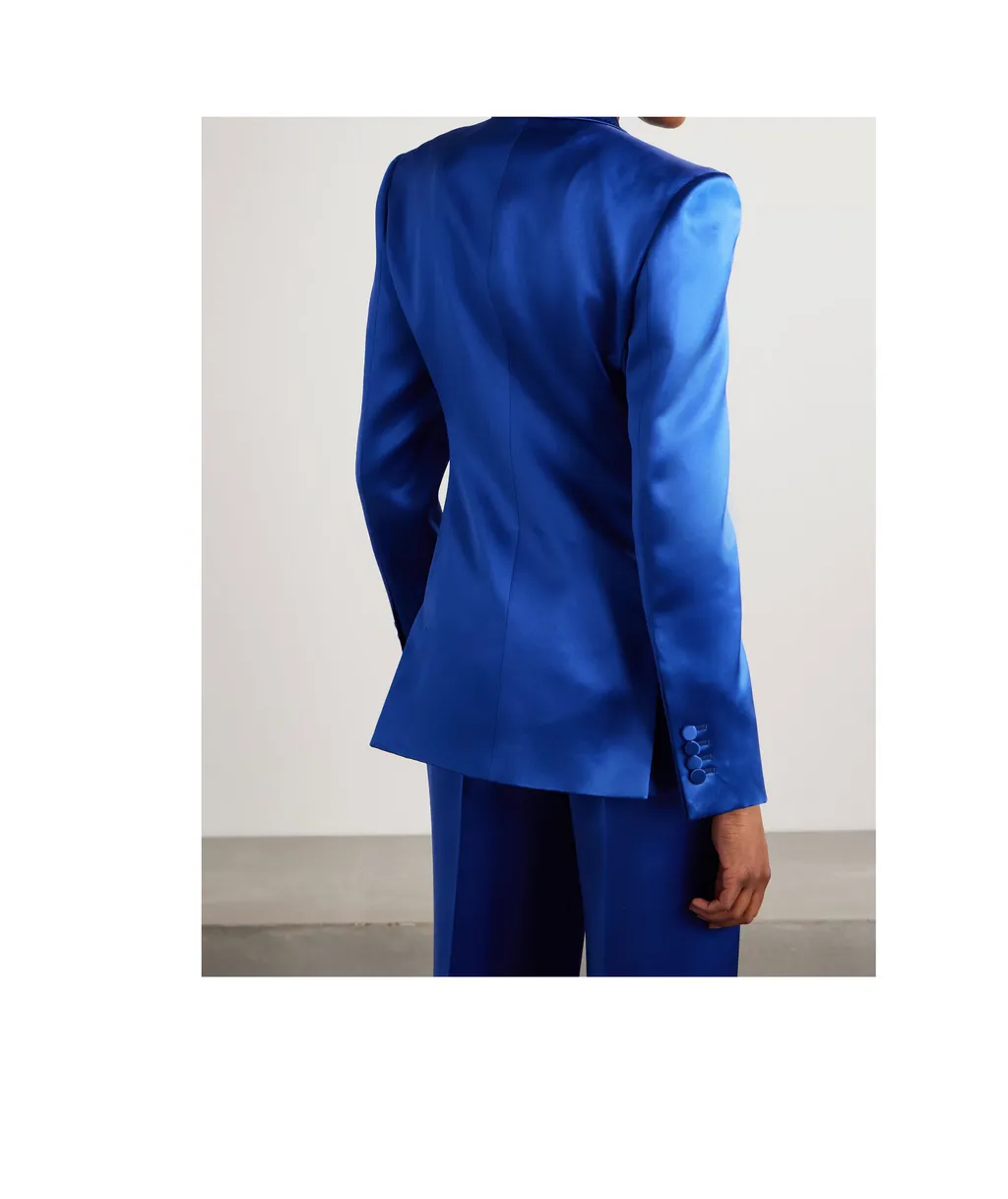 Long-Sleeved Suit Jacket