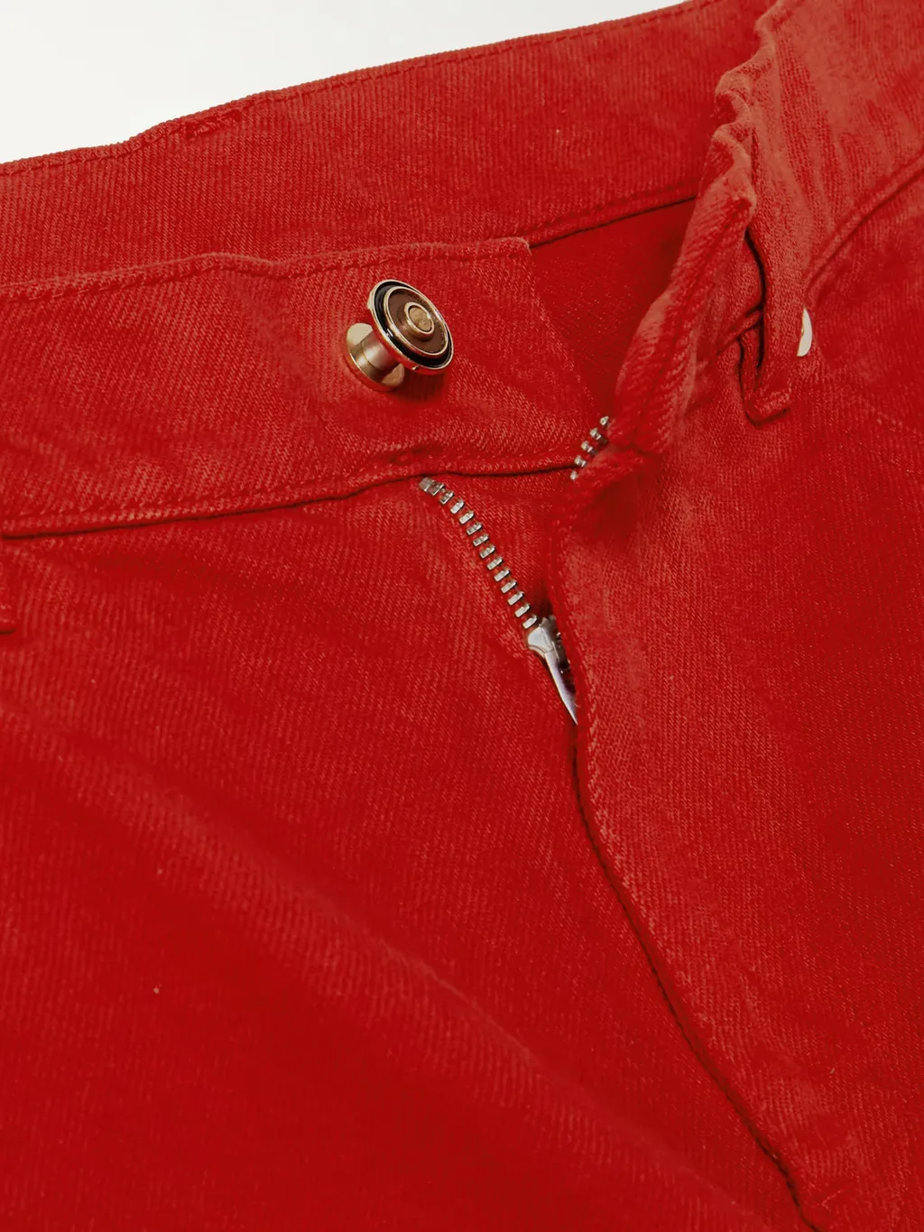 High-Waisted Straight Leg Jeans