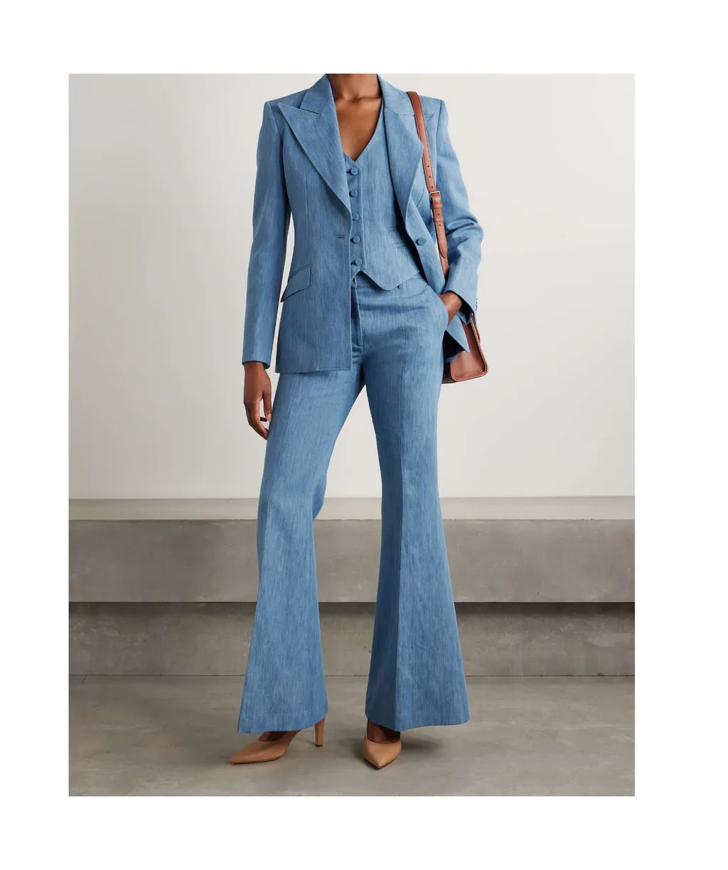 Long-Sleeved Suit Jacket