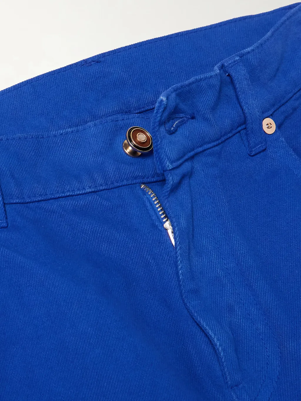 High-Waisted Straight Leg Jeans