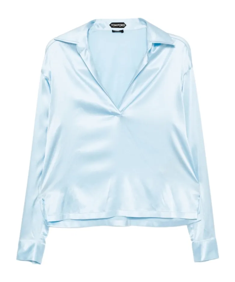 Tom Ford V-Neck Long Sleeved Top
