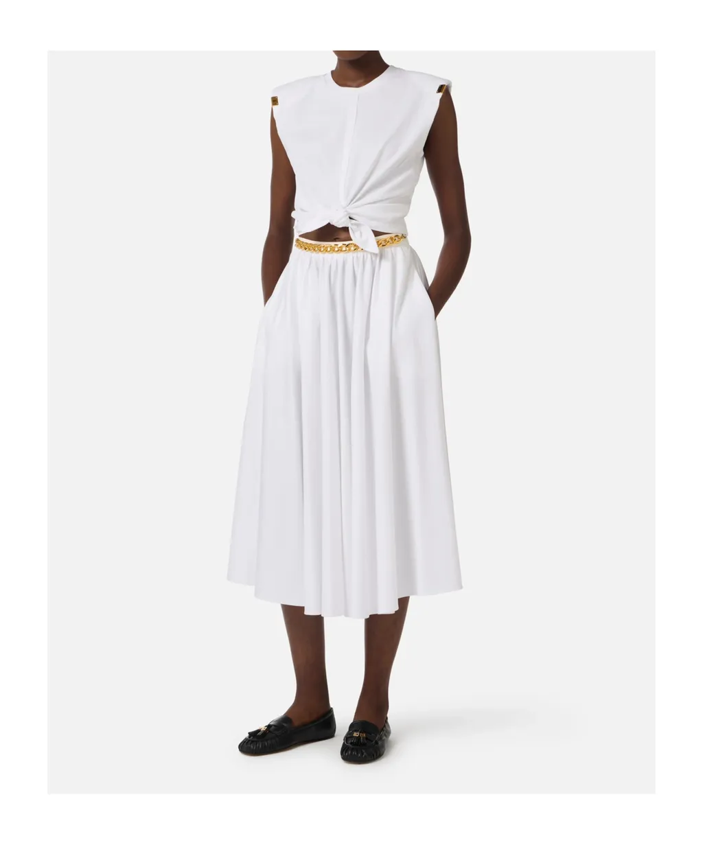 Elisabetta Franchi Knot Jersey T-Shirt