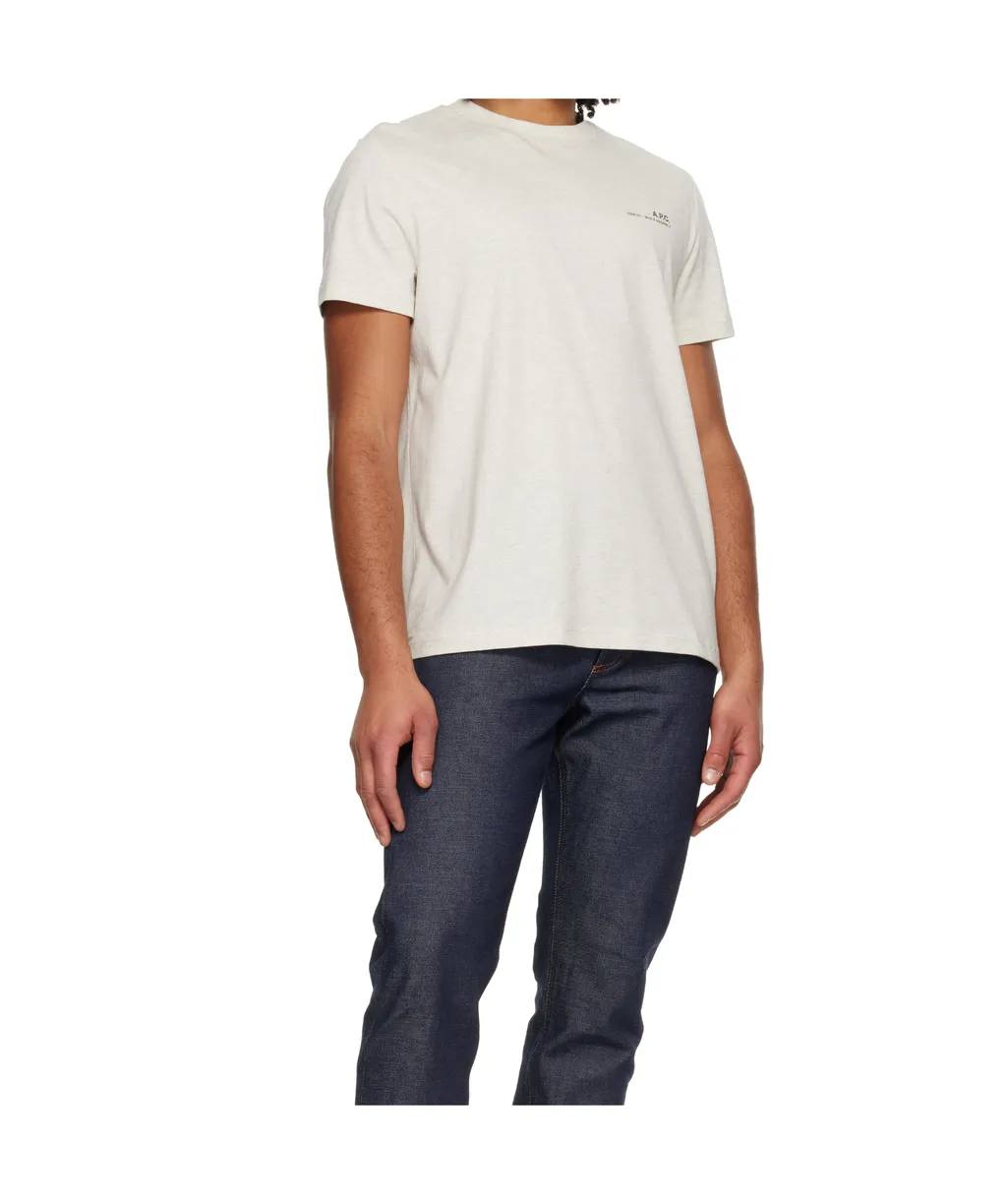 A.P.C. Cohbo Logo Printed Crewneck T-Shirt