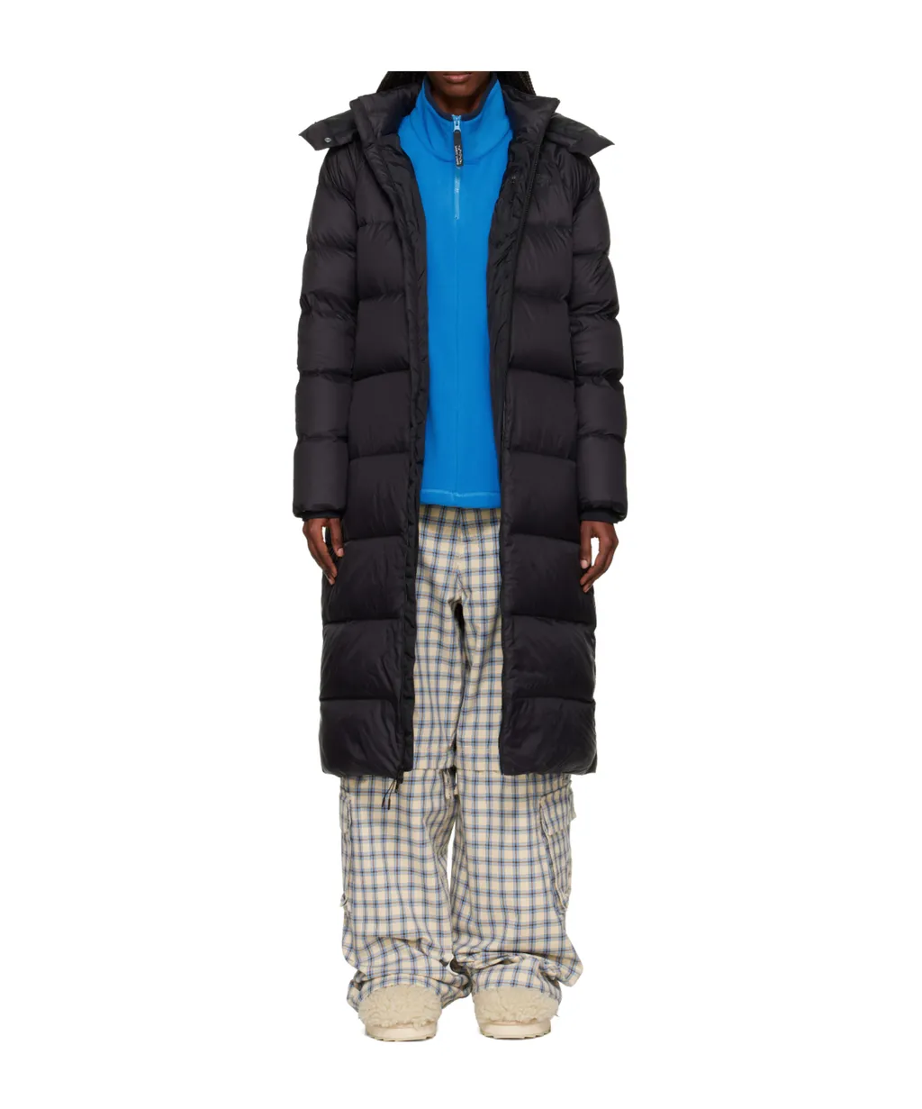 Long Hooded Down Jacket