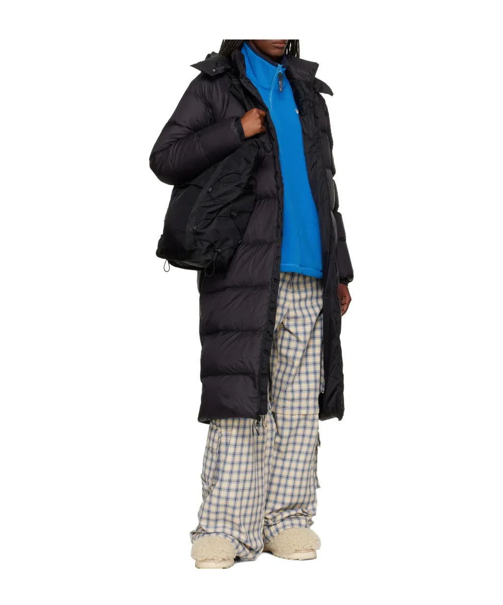 Long Hooded Down Jacket