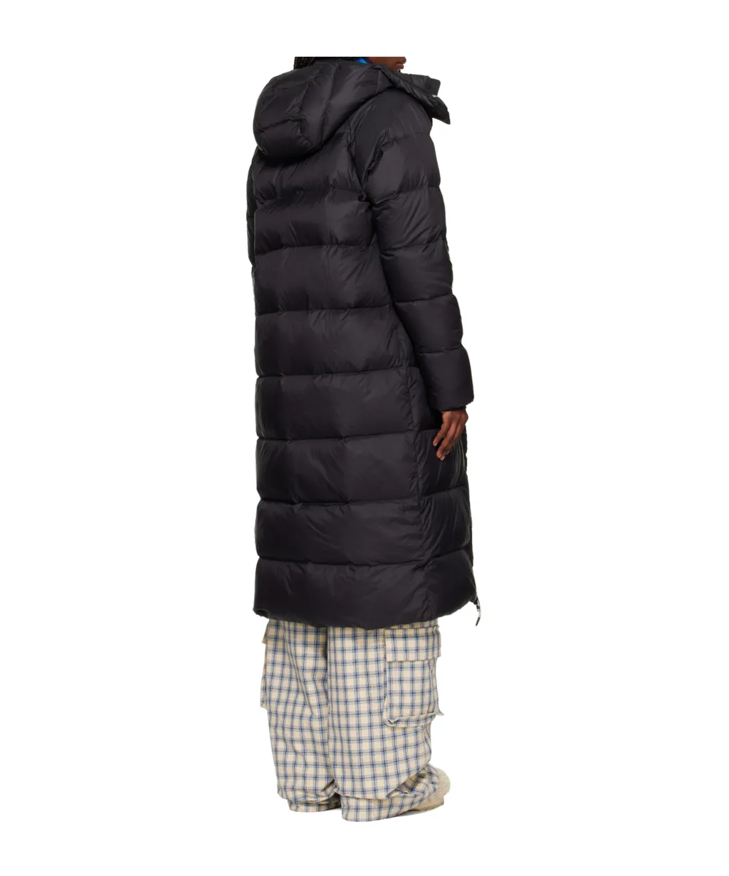 Long Hooded Down Jacket