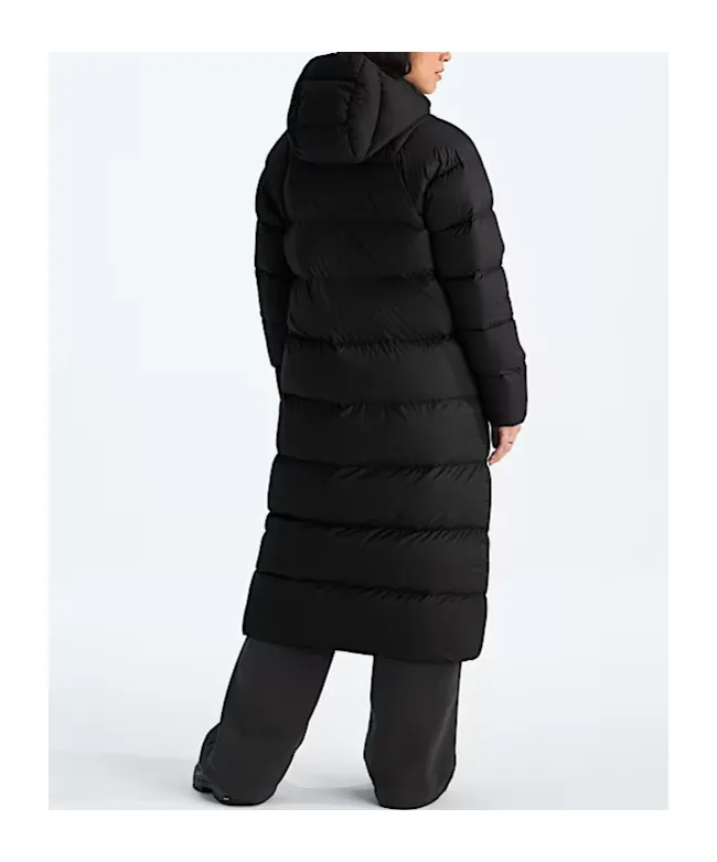 Long Hooded Down Jacket