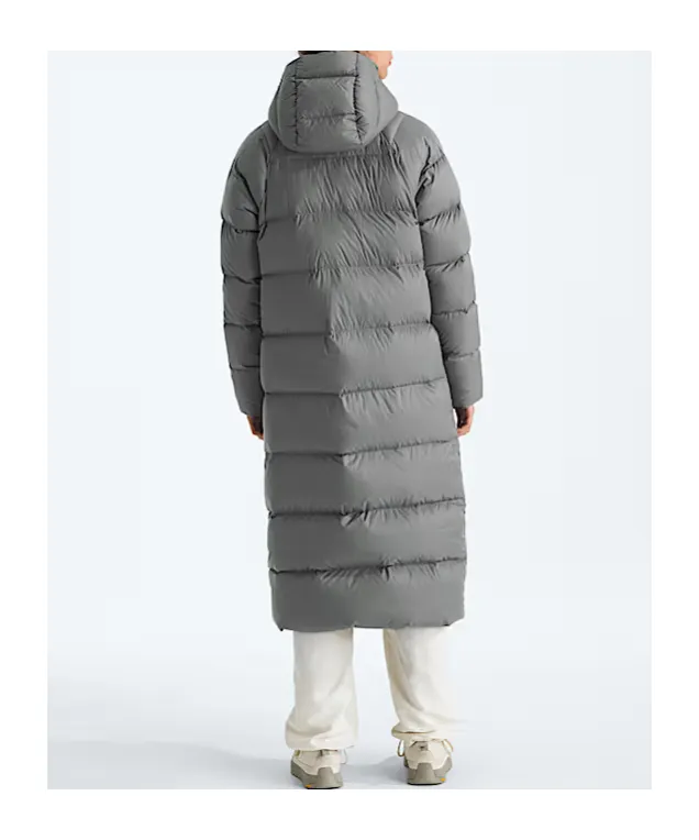 Long Hooded Down Jacket