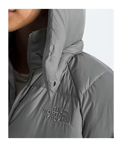 Long Hooded Down Jacket