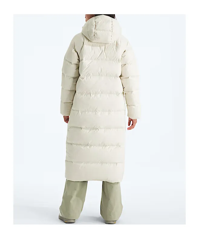 Long Hooded Down Jacket