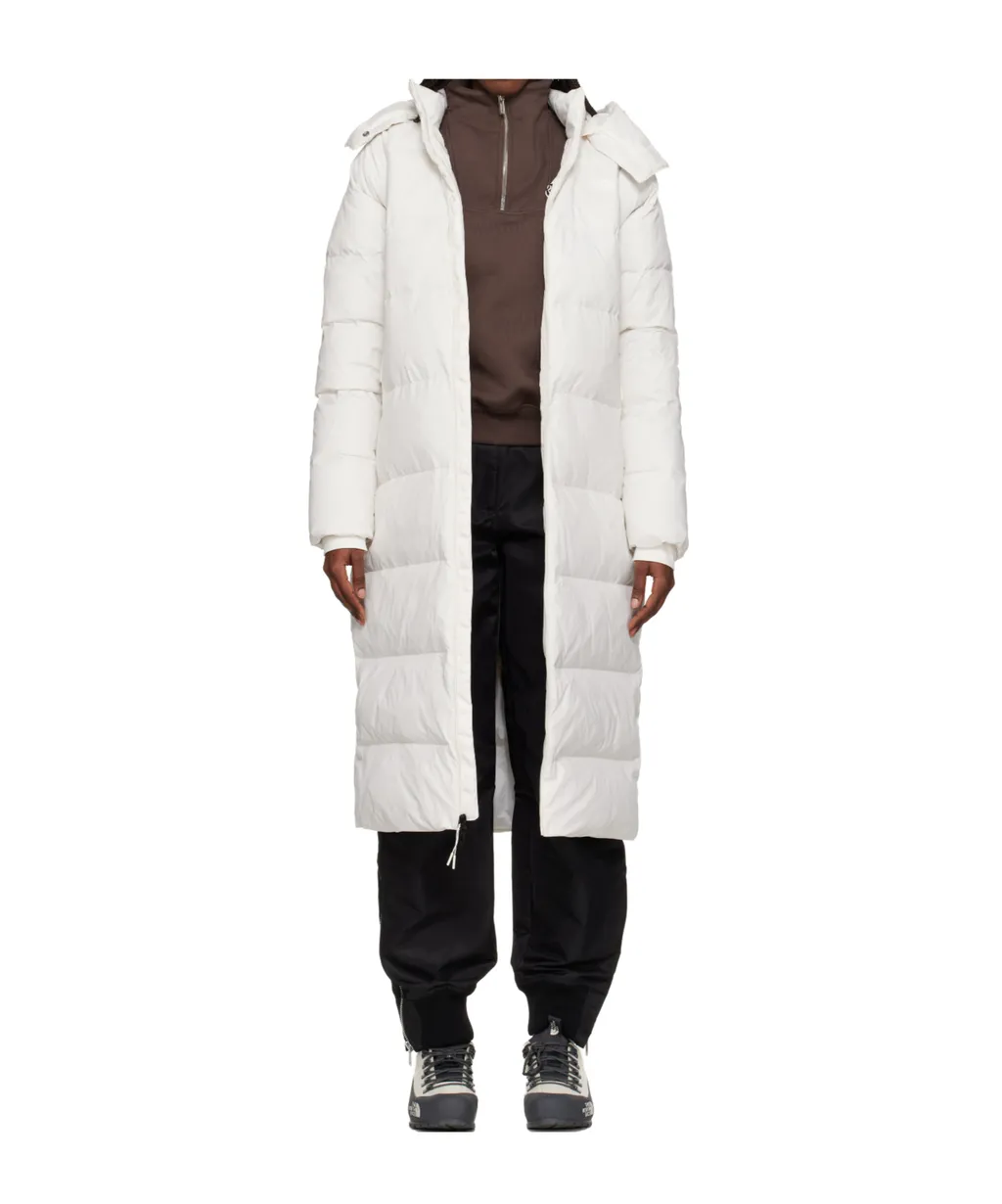 Long Hooded Down Jacket