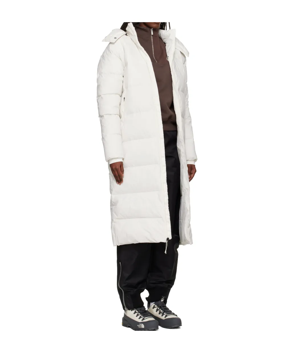 Long Hooded Down Jacket