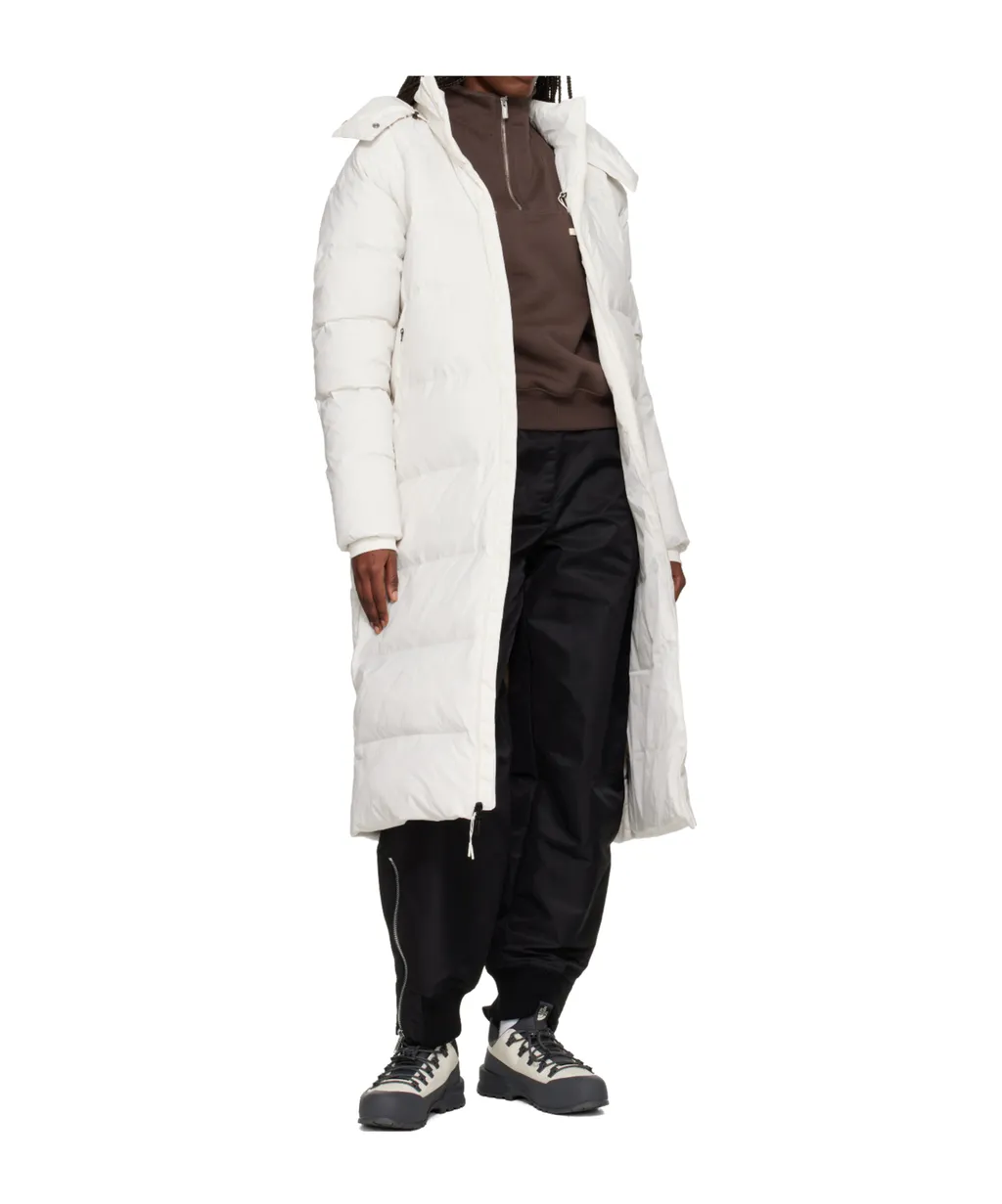Long Hooded Down Jacket