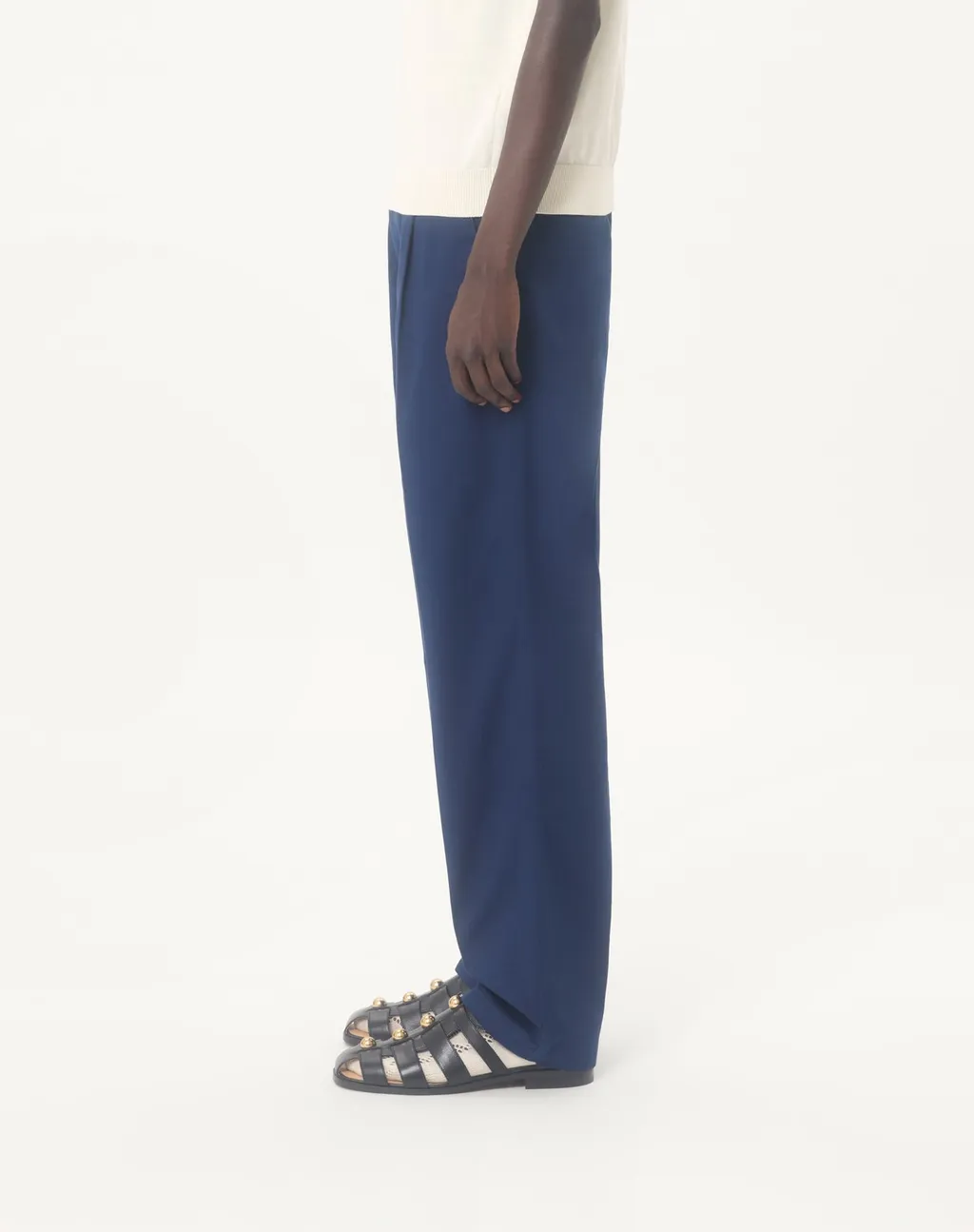 Valentino Vlogo Signature Pleat Detailed Pants