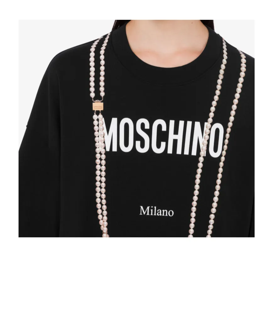 Logo-Print Mini Dress