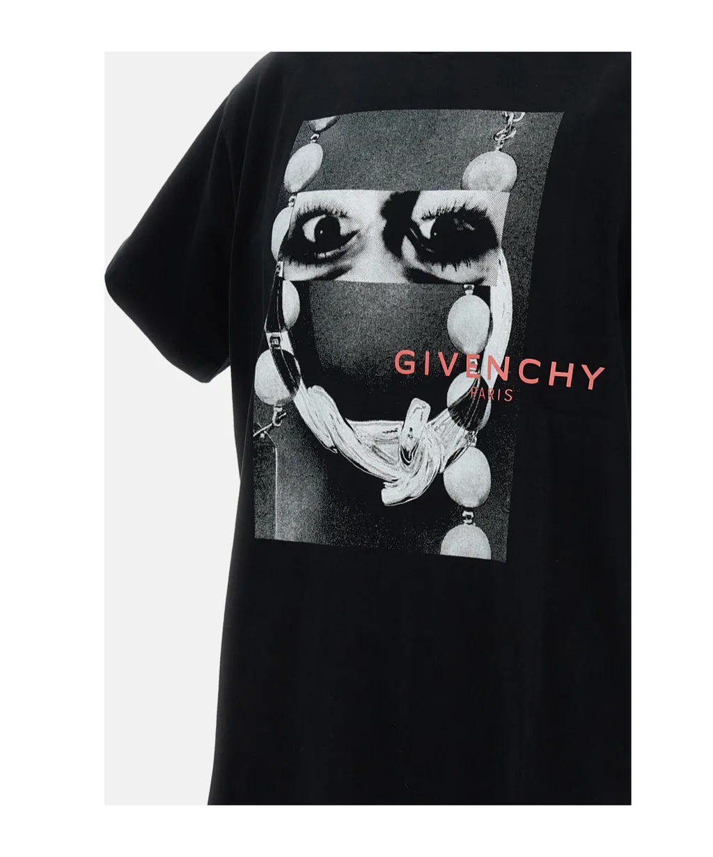 Givenchy Graphic Printed Crewneck T-Shirt