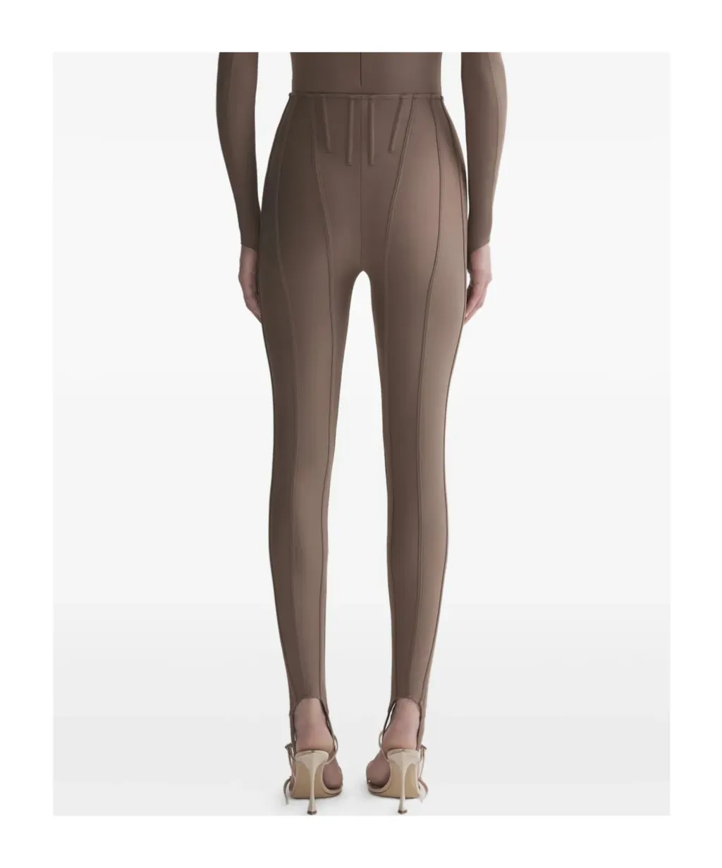 Seam-Detail Leggings