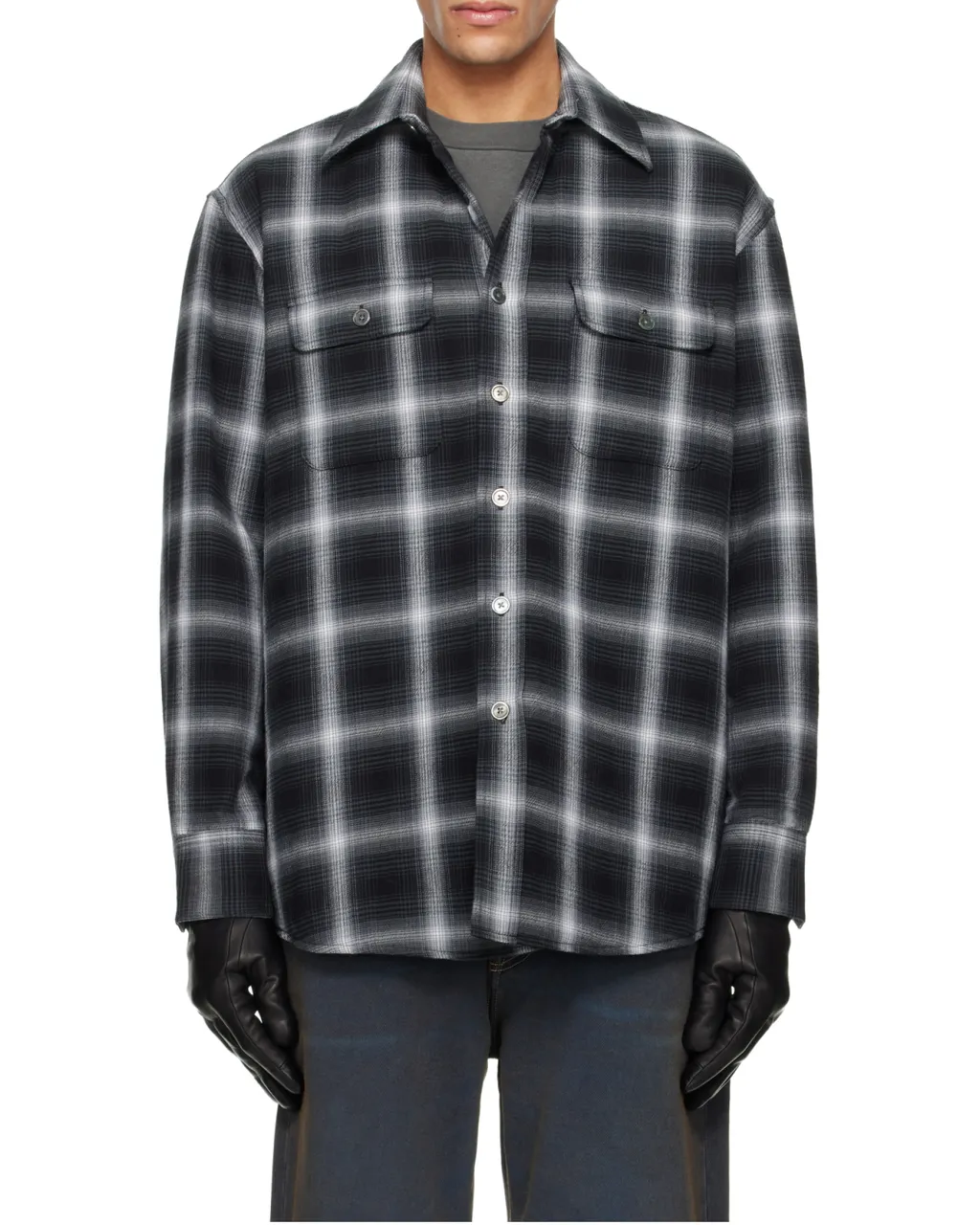 Our Legacy Moss Checked Shirt